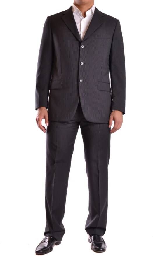 Burberry Formal Suit Set Black Heren