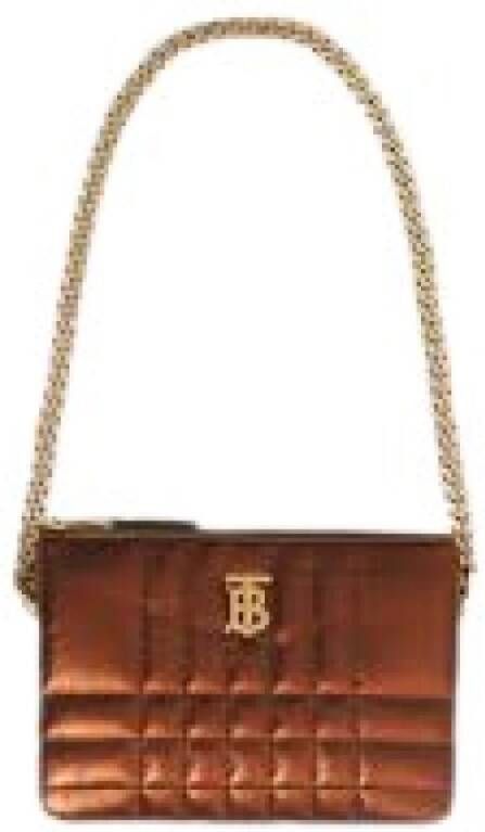 Burberry Gewatteerd Lola Twin Pouch Bruin Dames