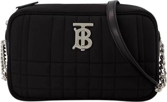 Burberry Zwarte Nylon Lola Cameratas Black Dames