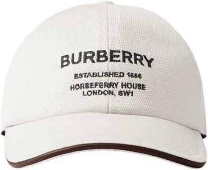Burberry Hats Wit Heren