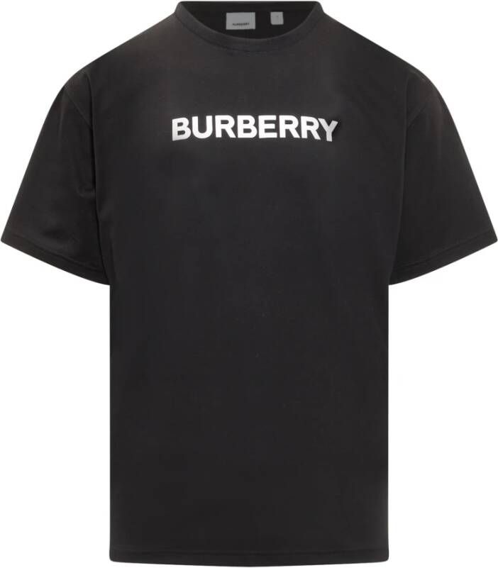 Burberry Heren Logo Print T-Shirt Zwart Heren