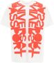 Burberry Iconisch Logo Katoenen T-Shirt Wit Heren - Thumbnail 1