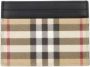 Burberry Iconische Checked Cardholder Beige Dames - Thumbnail 2