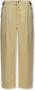 Burberry Katoenen twill broek met zijgespen Beige Dames - Thumbnail 1