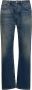 Burberry Katoenen Jeans met Leren Logo Patch Blauw Heren - Thumbnail 1