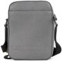 Burberry Klein Grijs Geëmbosseerd Logo Crossbody Tas Gray Dames - Thumbnail 1