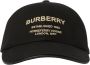 Burberry Baseballpet van katoenen keperstof met Horseferry-motief Black Heren - Thumbnail 1