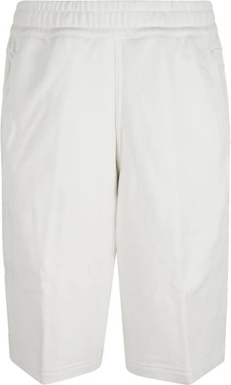 Burberry Logo Katoenen Shorts White Dames