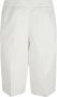 Burberry Logo Katoenen Shorts White Dames - Thumbnail 1