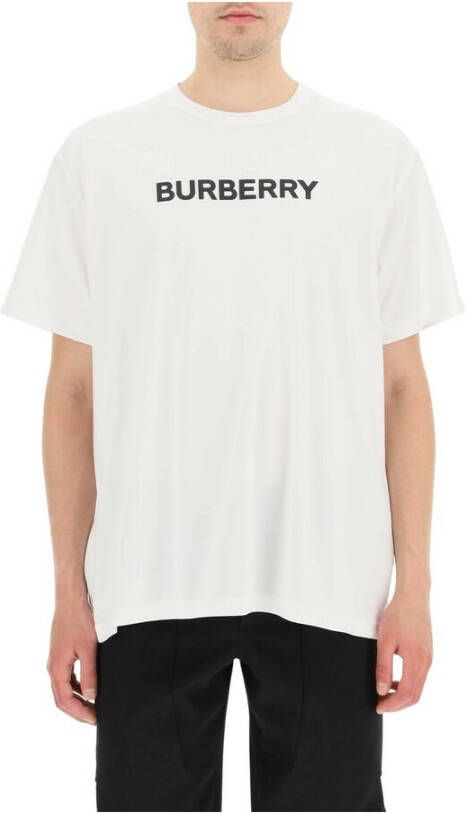 Burberry logo t-shirt Wit Heren