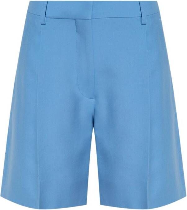 Burberry Lorie wollen shorts Blauw Dames