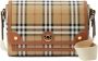 Burberry Crossbody bags Check Motif Canvas Shoulder Bag in beige - Thumbnail 1
