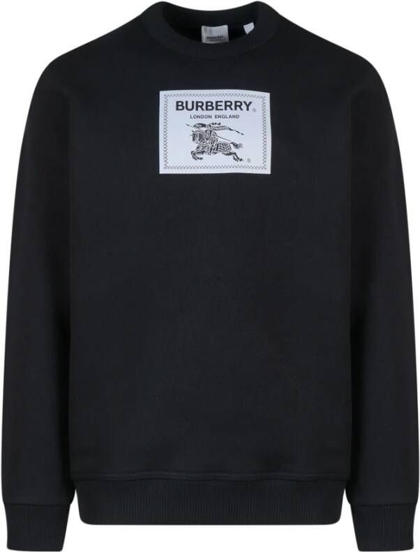Burberry Mannen kleding sweatshirts Zwart Heren