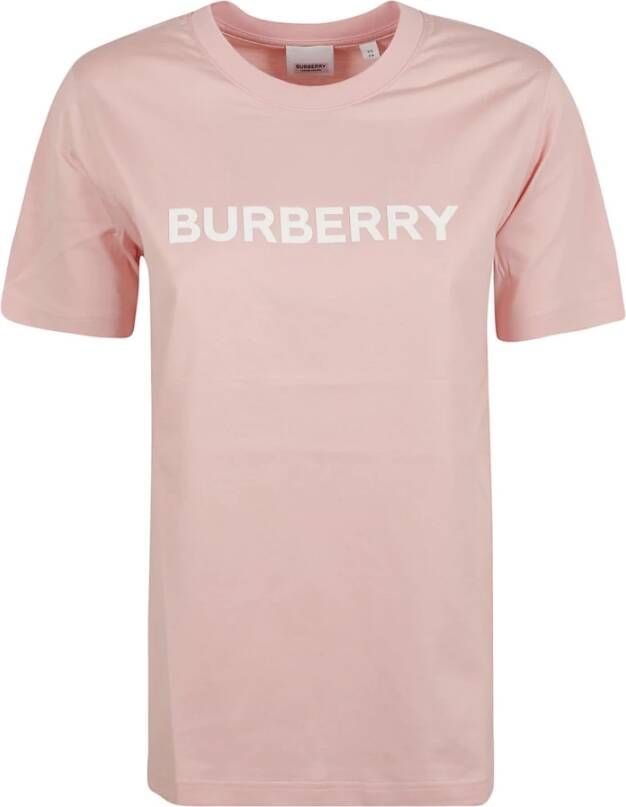 Burberry Margot Dames Katoenen T-shirt Roze Dames