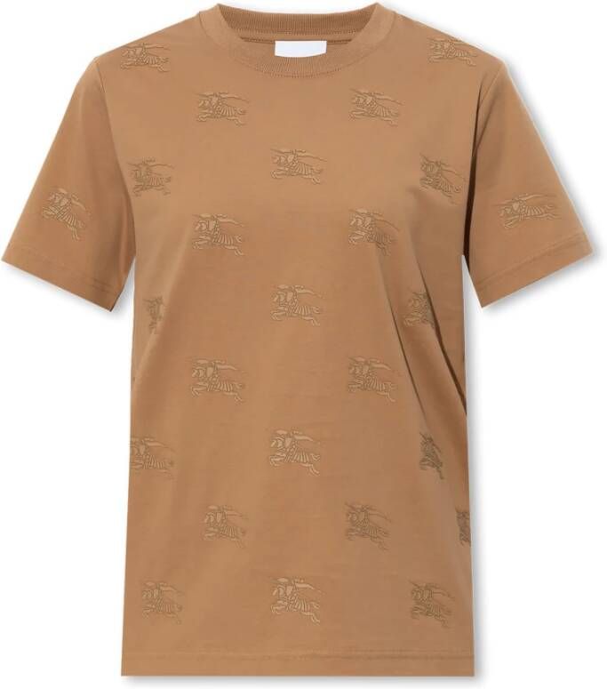 Burberry Margot T-shirt Bruin Dames