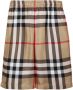 Burberry Archief Beige Geruite Shorts Beige Heren - Thumbnail 1
