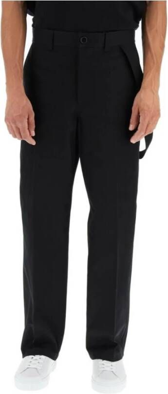 Burberry Men's Trouser Zwart Heren