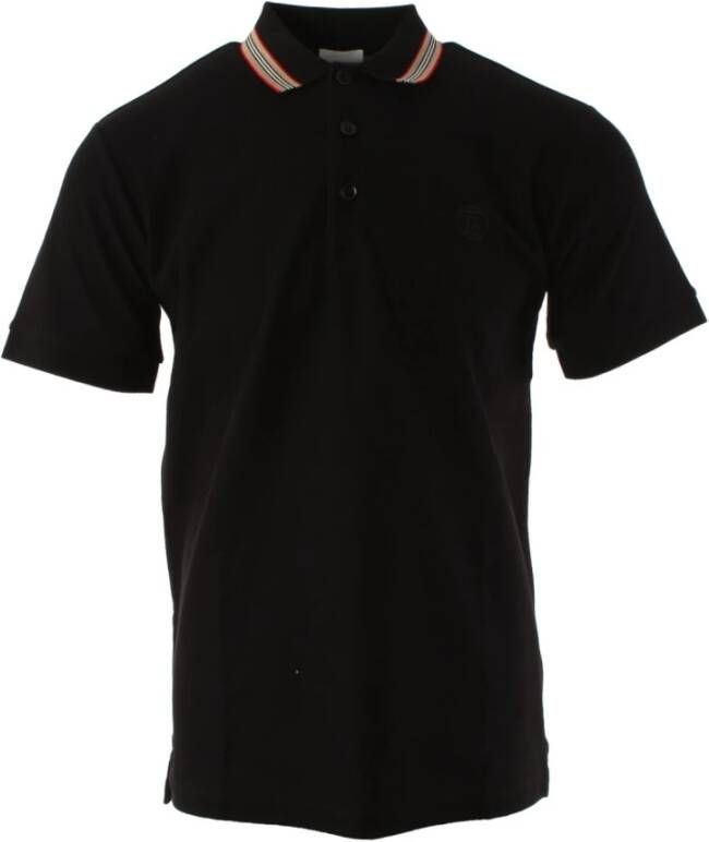 Burberry Klassieke Polo Shirt Black Heren