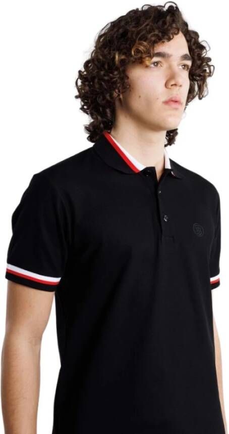 Burberry Polo Shirts Zwart Heren