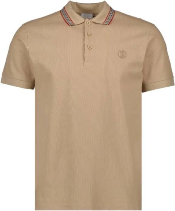 Burberry Klassieke Polo Shirt Beige Heren