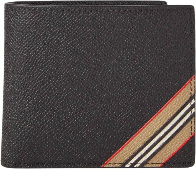 Burberry Stijlvolle Kaarthouder Portemonnees Black Unisex