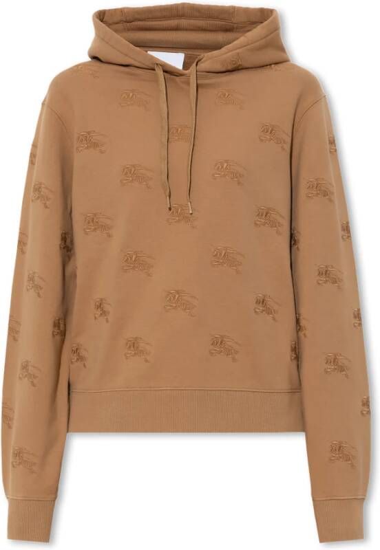 Burberry Equestrian Knight Hoodie Brown Dames