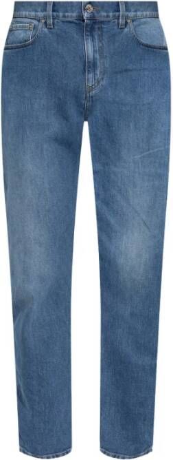 Burberry Rechte jeans Blauw Heren