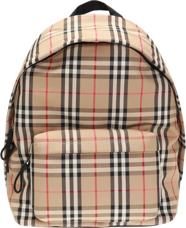 Burberry Vintage Check Rugzak Beige