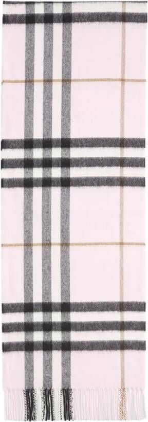 Burberry Vintage Check Sjaal Pink Unisex
