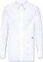 Burberry Shirt met logo White Heren - Thumbnail 1