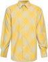 Burberry Shirt van biologisch katoen Yellow Heren - Thumbnail 1