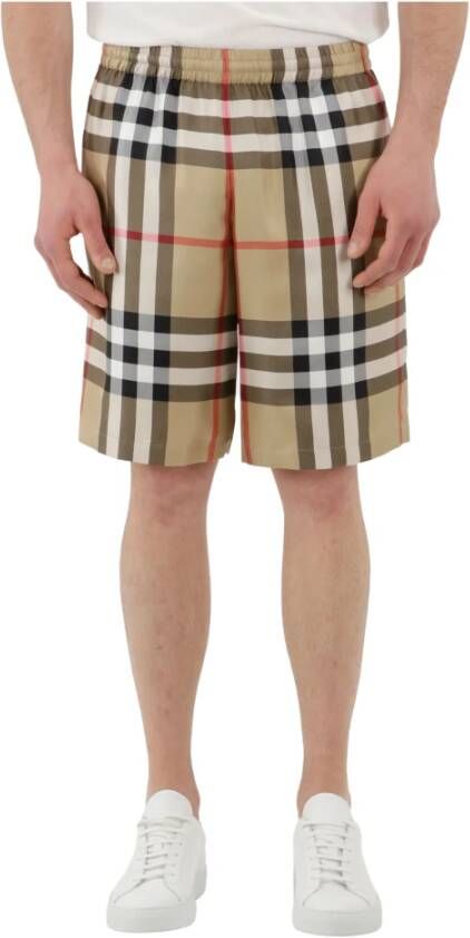 Burberry Shorts 8051281 Beige Heren