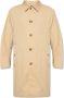 Burberry Single-Breasted Coats Beige Heren - Thumbnail 5