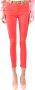 Burberry Slim-Fit Broek Rood Dames - Thumbnail 1