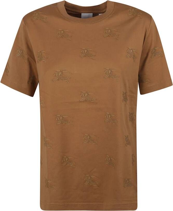 Burberry Stijlvolle T-shirts en Polos Brown Dames