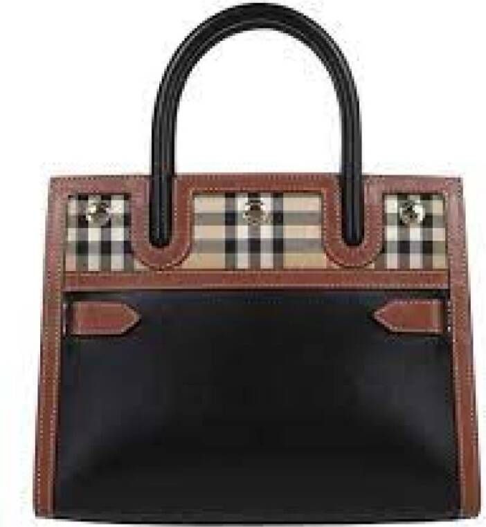 Burberry Stijlvolle Tas voor elke Gelegenheid Zwart Dames