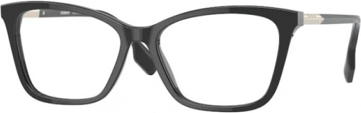 Burberry Stijlvolle zwarte plastic bril Zwart Dames