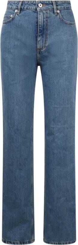Burberry Straight Fit Jeans Blue Dames