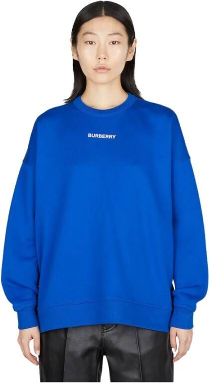 Burberry Sweatshirt Blauw Dames