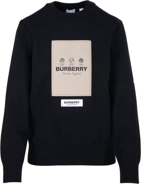 Burberry Sweatshirt Zwart Dames
