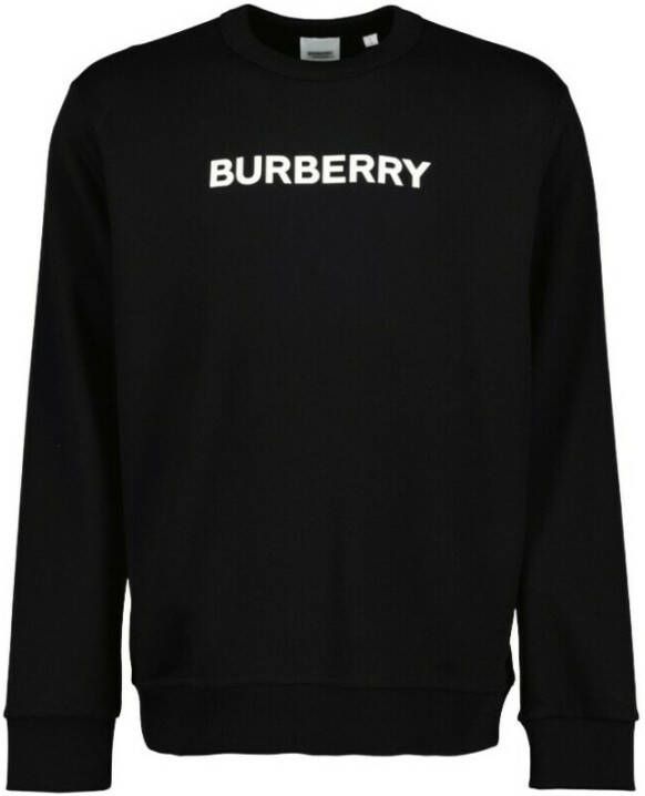 Burberry Stijlvolle Zwarte Sweatshirt voor Heren Black Heren