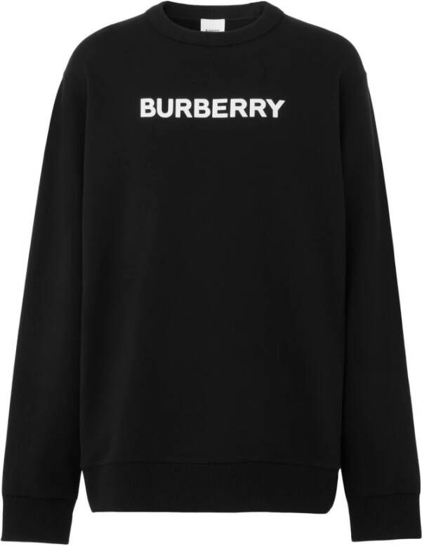 Burberry Stijlvolle Zwarte Sweatshirt voor Heren Black Heren