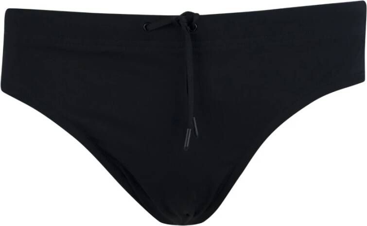 Burberry Heren zwembroek met trekkoord Black Heren