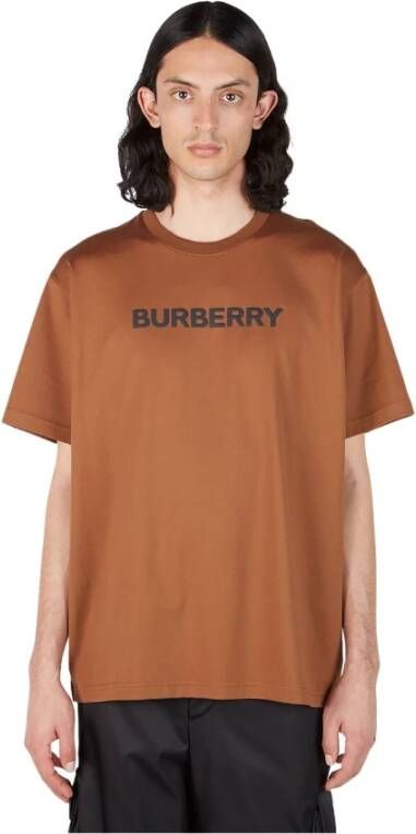 Burberry T-shirts Bruin Heren