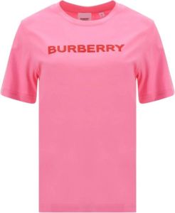 Burberry T-Shirt Roze Dames