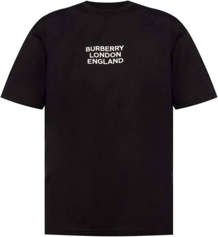 Burberry T-shirt Zwart Heren