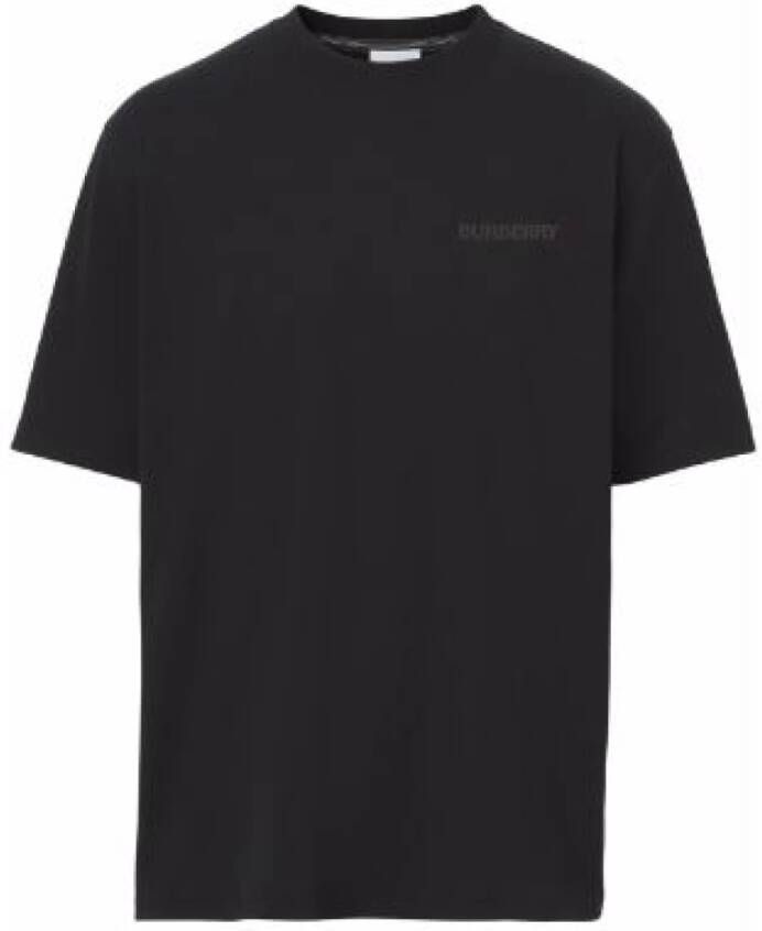 Burberry T-shirts Zwart Heren