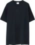 Burberry Blauw EKD Katoenen T-Shirt met Geborduurd Logo Blue Heren - Thumbnail 1