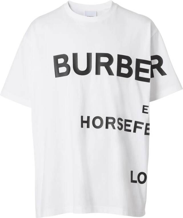 Burberry T-shirts Wit Heren