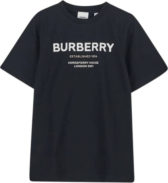 Burberry T-Shirts Zwart Unisex